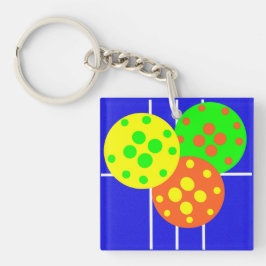 Abstrakt pickleball court & bollar