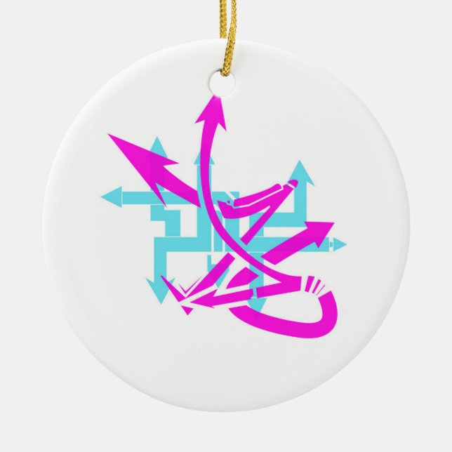 Abstrakt Pilar Ornament (Framsidan)