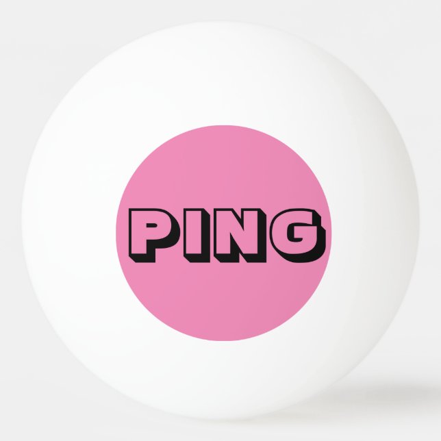 abstrakt Ping Pong Boll (Baksidan)