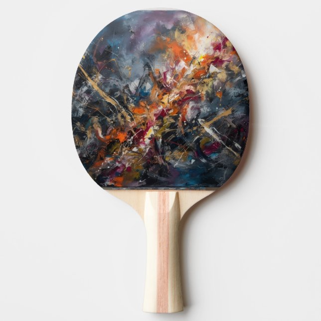 Abstrakt Pingisracket (Framsidan)