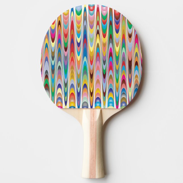 Abstrakt Pingisracket (Framsidan)