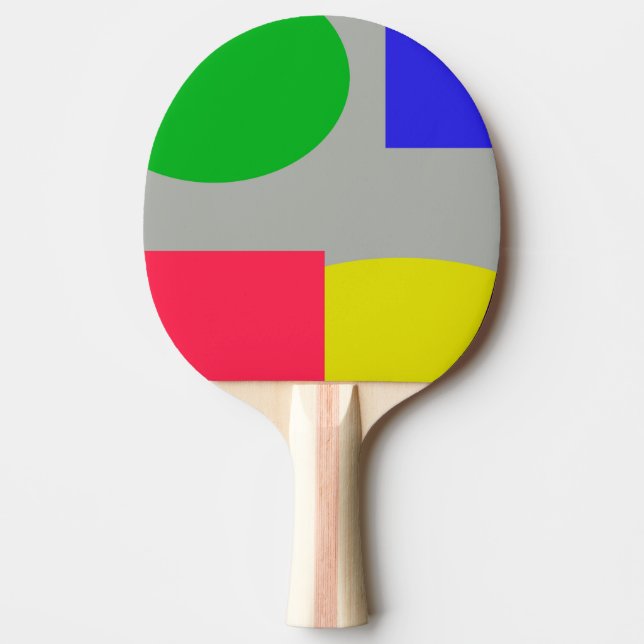 Abstrakt Pingisracket (Framsidan)