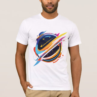 Abstrakt Planet T Shirt