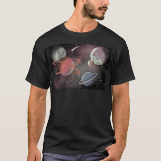 Abstrakt Planets 2 T Shirt
