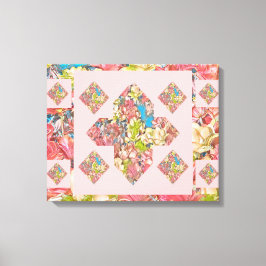 Abstrakt Plus Sign Carnation Canvas Art (skönhet)