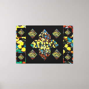 Abstrakt Plus Sign Tulip Canvas Art (Dreaming)