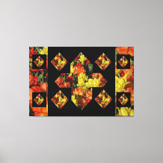 Abstrakt Plus Tecken Nejlikor Canvas Konst (60 X 4