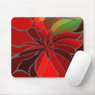 Abstrakt Poinsettia Musmatta