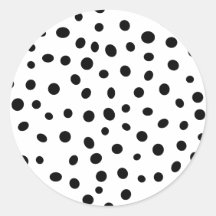 Abstrakt Polka Dot Mönster