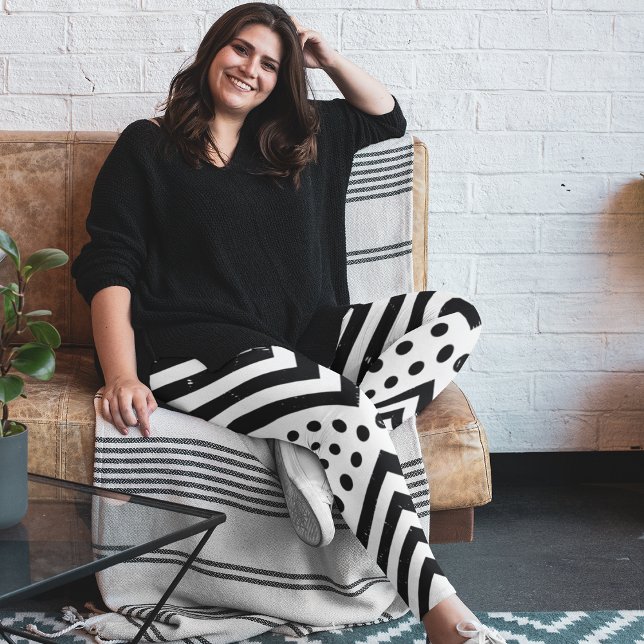 Abstrakt Polka Leggings (Skapare uppladdad)