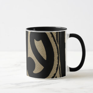 Abstrakt Polynesien Mugg