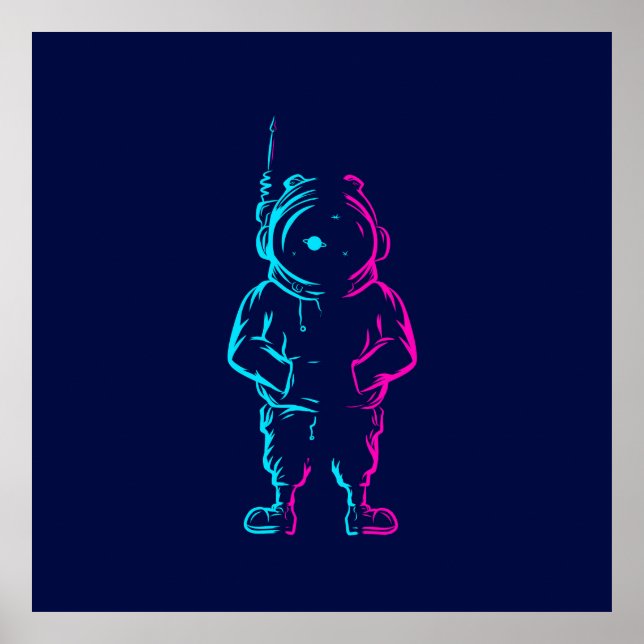 Abstrakt popup poster (Framsidan)