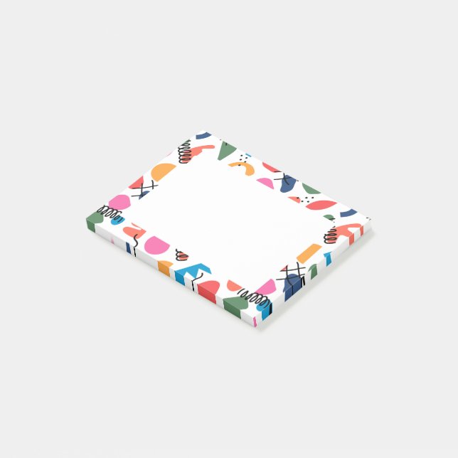Abstrakt Post-it Block (Vinklad)