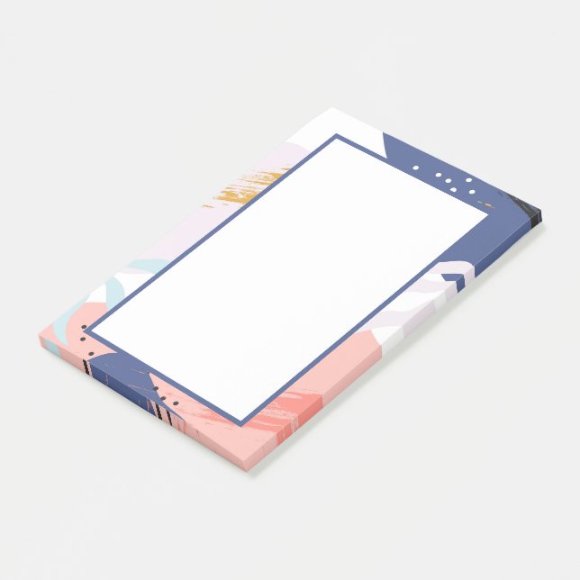 Abstrakt Post-it Block (Vinklad)