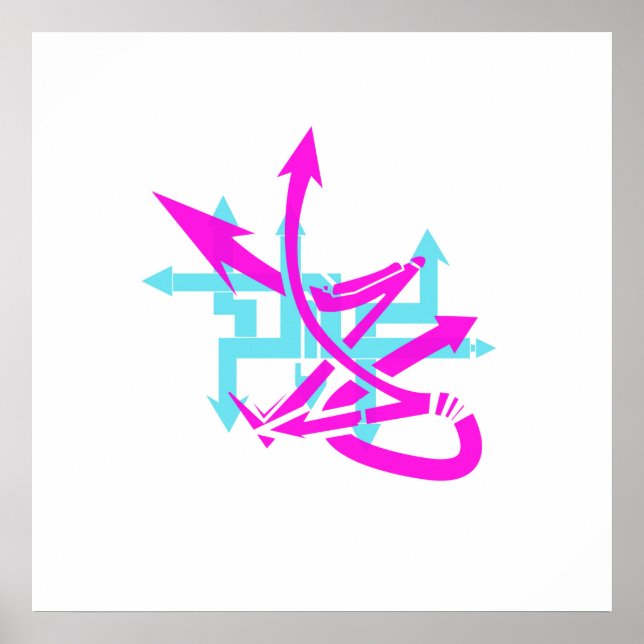 Abstrakt Poster (Framsidan)