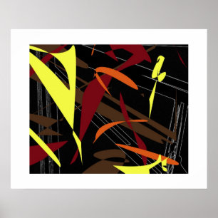 Abstrakt Poster