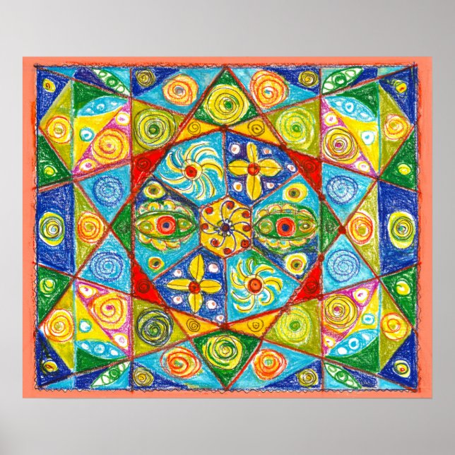 Abstrakt Poster (Framsidan)