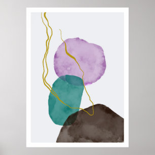 Abstrakt Poster