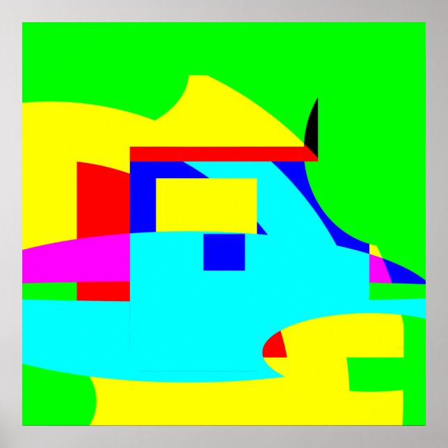 Abstrakt Poster (Framsidan)