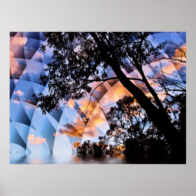 Abstrakt Poster karaktär (Framsidan)