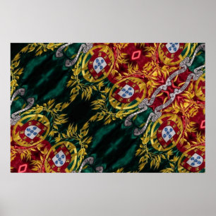 Abstrakt Poster portugisiska