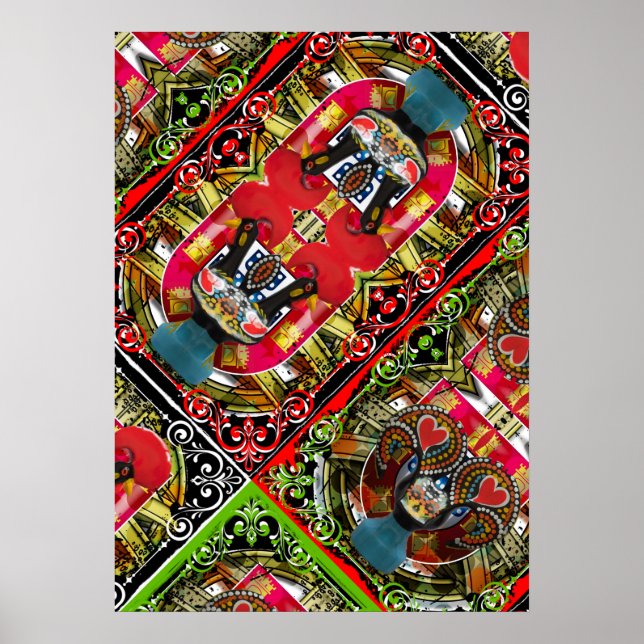 Abstrakt Poster portugisiska (Framsidan)