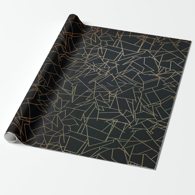 Abstrakt Presentpapper (Utrullad)