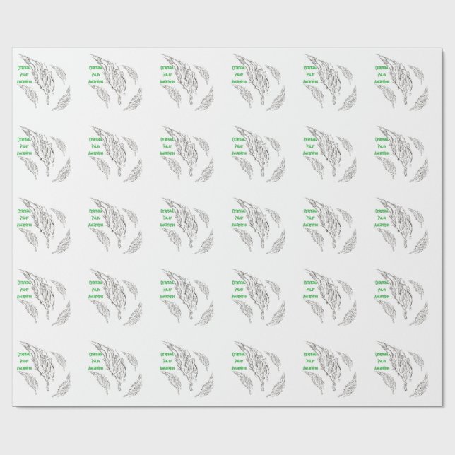 abstrakt presentpapper (Platt)