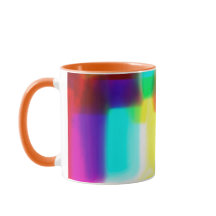 Abstrakt Primary Rainbow Classic Mugg, 11 oz