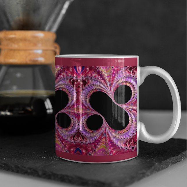 Abstrakt - procenttecken rektal kaffemugg (Skapare uppladdad)