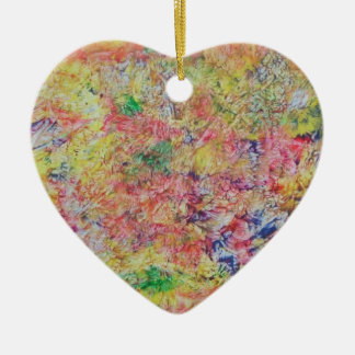 abstrakt prydnad julgransprydnad keramik