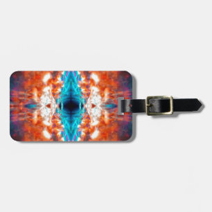 Abstrakt psychedelic mönster bagagebricka