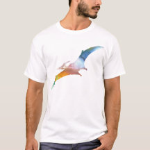 Abstrakt Pterodactylsilhouette