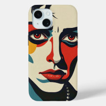 Abstrakt Punk Porträtt