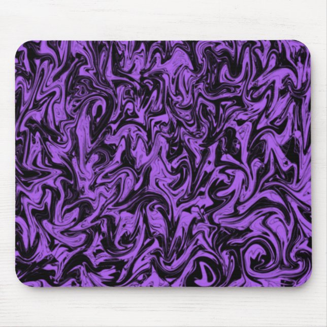 Abstrakt Purplel Musmatta (Framsidan)