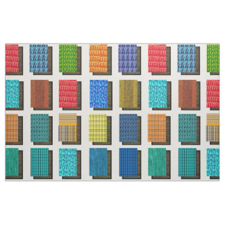 Abstrakt Quilt Mönster Squares Tyg