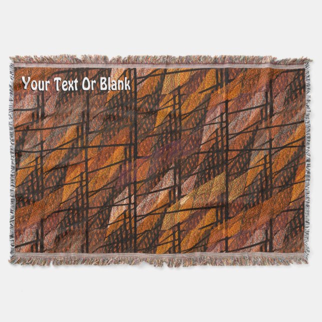 Abstrakt, rabattnummer 1 filt (Framsidan)