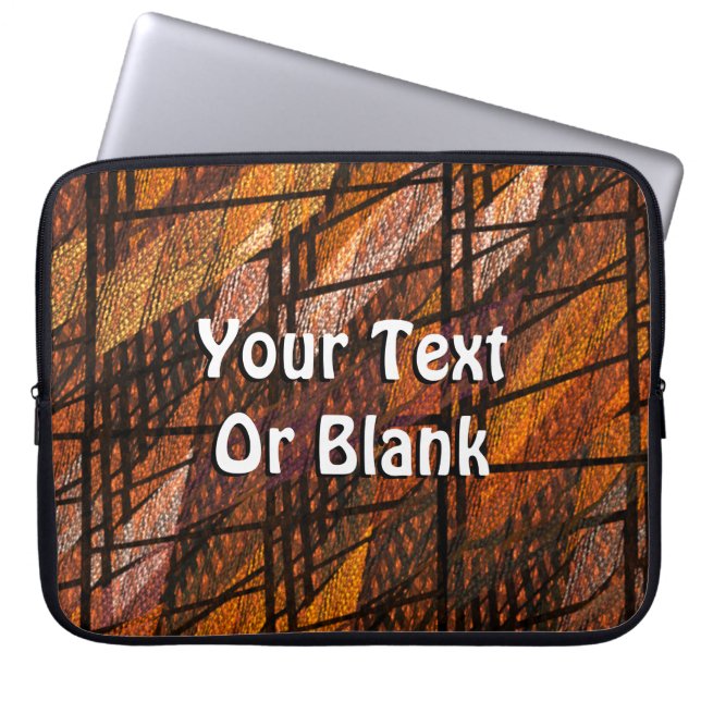 Abstrakt, rabattnummer 1 laptop sleeve (Framsidan)