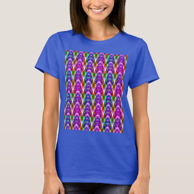 Abstrakt Rainbow Berries T Shirt (Framsida)