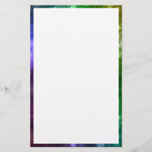 Abstrakt Rainbow Bokeh Brevpapper