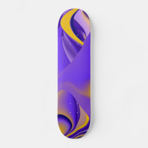 Abstrakt Rainbow Mini Skateboard Bräda 18,7 Cm