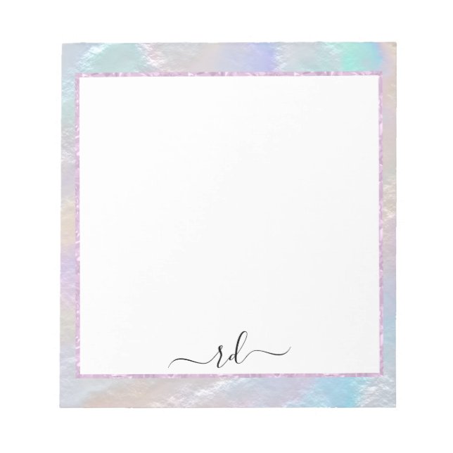 Abstrakt Rainbow Struktur Anteckningsblock (Framsida)