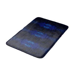 Abstrakt Raindrops Mönster Bath Mat Badrumsmatta
