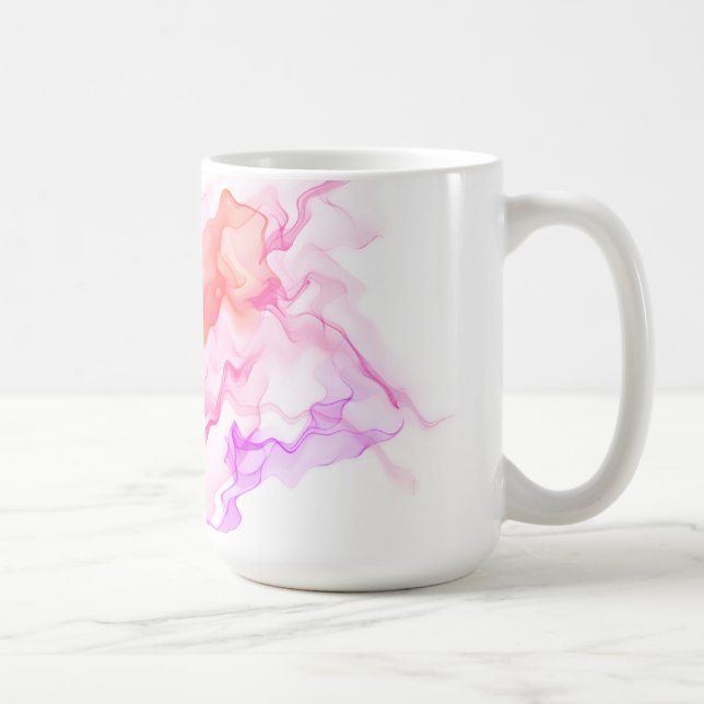 Abstrakt ramtrafiktyp kaffemugg (Höger)