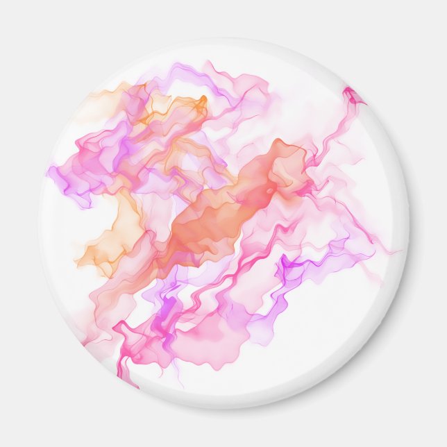 Abstrakt ramtrafiktyp magnet (Framsidan)