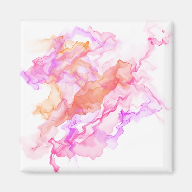 Abstrakt ramtrafiktyp magnet (Framsidan)