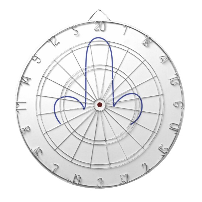 abstrakt rand art darttavla (Framsidan)