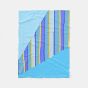 abstrakt rand art fleecefilt