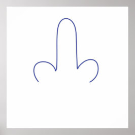 abstrakt rand art poster