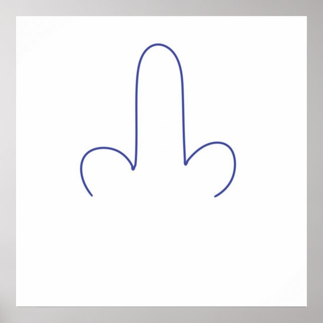 abstrakt rand art poster (Framsidan)